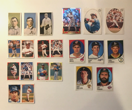 Panini Tobacco Baseball Cards & Topps Baseball Stickers Lot of 16 - US Seller