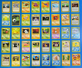 40 Lot Pokémon TCG Cards NM-LP Fossil / Jungle / Base Set / Neo / Gym / Rocket