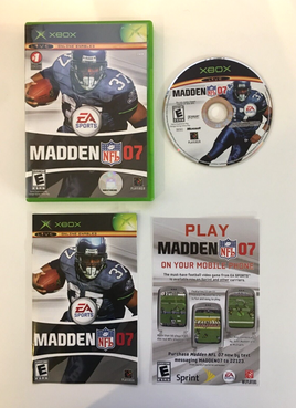Madden 2007 (Microsoft Xbox, 2006) EA Games - Football - CIB Complete US Seller