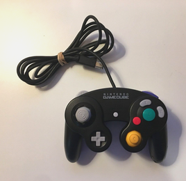 Nintendo Gamecube Controller OEM Black DOL-003 Black Official - Tested
