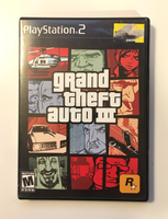 Grand Theft Auto III 3 For PS2 (PlayStation 2, 2001) Rockstar - CIB Complete