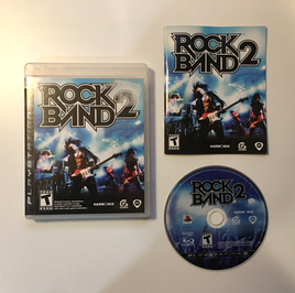 Rock Band 2 For PS3 (Sony PlayStation 3, 2008) MTV Games - CIB Complete W/Manual