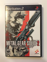 Metal Gear Solid 2 For PS2 (Sony PlayStation 2, 2001) Konami - CIB Complete