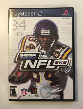 NFL 2K2 [Black Label] PS2 (PlayStation 2) Sega Sports - Box & Disc, No Manual