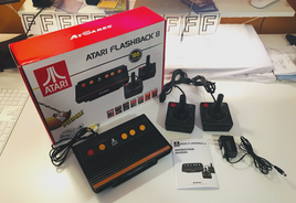 Atari Flashback 8 Black Console 105 Built-In Games - CIB Complete - US Seller