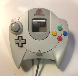 Official OEM Sega Dreamcast Wired Controller Gray [HKT-7700] Tested - US Seller