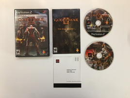 God of War 2 [Black Label] PS2 (PlayStation 2, 2007) Two Disc Set - CIB Complete