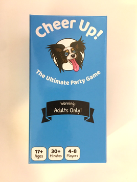 Cheer Up! The Ultimate Party Game For Adults Ages 17+ 4-8 Players - CIB Complete