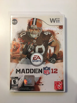 Madden NFL 12 (Nintendo Wii, 2011) EA Sports - CIB Complete - US Seller