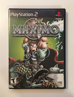 Maximo Ghosts To Glory [Black Label] PS2 (PlayStation 2, 2002) CIB Complete
