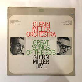 Glenn Miller Time Orchestra Great Songs of the 60's LP Vinyl 1965 Epic LN 24157