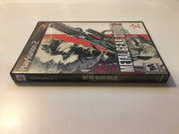 Metal Gear Solid 2 - Sons of Liberty PS2 (Sony PlayStation 2, 2001) CIB Complete