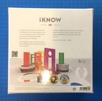 Tactic iKnow USA Trivia Strategy Board Game - Ages 15+/ 2-6 Players - New Sealed