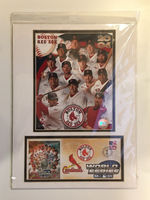 2004 Red Sox World Series Matted Photograph w/stamp USPS - Sealed - US Seller