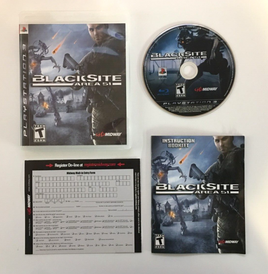 BlackSite: Area 51 PS3 (Sony PlayStation 3, 2007) Midway - CIB Complete