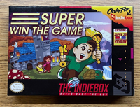 Super Win the Game (PC, 2014 Indiebox) Limited Edition 0310/1250 NEW