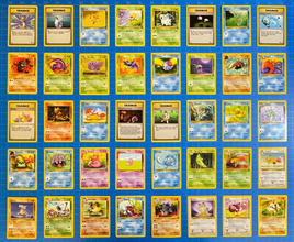 40 Lot Vintage Pokémon TCG Cards NM-LP All Unique Fossil / Jungle / Base Set 1/2