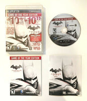 Batman: Arkham City Game of the Year Edition (Sony PlayStation 3, 2012) Complete