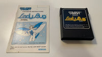 Lady Bug ColecoVision Video Game Cartridge and Manual - Rare Vintage