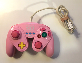 Nintendo Wii / Wii U Princess Peach Wired Fight Pad Controller (085-006) Tested