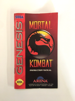 Mortal Kombat (Sega Genesis, 1993) CIB Complete w/Manual - US Seller