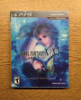 Final Fantasy X X-2 HD Remaster [Limited Edition] PS3 PlayStation 3, 2014 - New
