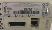 Microsoft Xbox 360 [White] For Parts Or Repair - Red Ring OF Death - US Seller