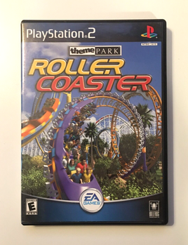 Theme Park Roller Coaster For PS2 (Sony PlayStation 2, 2000) CIB Complete