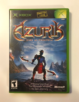 Azurik Rise Of Perathia (Microsoft Xbox, 2001) CIB Complete W/Manual - US Seller