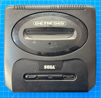 SEGA Genesis Model 2 Console - Black  16 Bit With OEM Controller, OEM Power, A/V