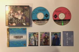 Desire [Japan Import] (Sega Saturn, 1997) Imadio - CIB Complete W/Cards & Manual