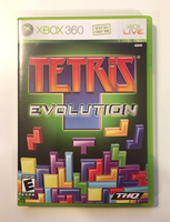 Tetris Evolution (Microsoft Xbox 360, 2007) THQ - Puzzle - CIB Complete