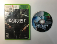Call Of Duty Black Ops (Microsoft Xbox 360, 2010) Box & Game Disc, No Manual