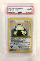 Graded PSA 8 NM-MT (Near Mint-Min) Snorlax Holo 11/64 - 1999 Pokemon Jungle TCG