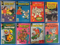 Lot of 14 Whitman, Gold Key, Disney Comics - Silver / Bronze Age