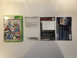 Madden NFL 13 (Xbox 360, 2012) NFL Football - Box & Inserts Only, No Game Disc