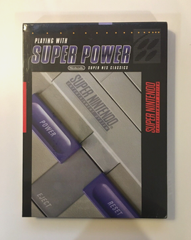 Playing With Super Power: Nintendo Super NES Classics Hardcover Book New Sealed
