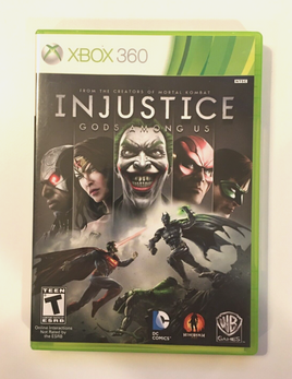 Injustice: Gods Among Us (Microsoft Xbox 360, 2013) Warner Bros - CIB Complete