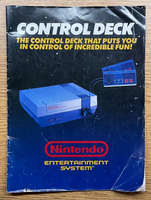 Nintendo NES Control Deck System Console Instruction Manual Booklet ONLY