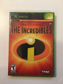 The Incredibles (Microsoft Xbox, 2004) THQ - CIB Complete W/ Manual - US Seller