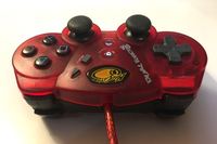 MadCatz Dual Force 2 Controller Red For PlayStation 1 & 2 PS1 PS2 (2000) Tested