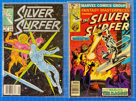 LOT of 2 Marvel Comics SILVER SURFER #3 #12 - Fair - VF