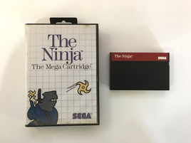 The Ninja (Sega Master System, 1987) Box & Game, No Manual - Tested - US Seller
