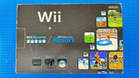 Nintendo RVLSKRP2 Wii Console w/ Controller / Chuk / Box - No Games
