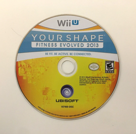 Your Shape Fitness Evolved 2013 (Nintendo Wii U, 2012) Ubisoft - Disc Only Loose