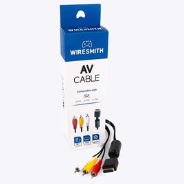 XYAB Wiresmith Composite AV Audio Video Cable PS1 / PS2 / PS3 Sony - New