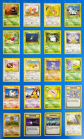 40 Lot Vintage Pokémon TCG Cards NM-LP All Unique Base Set / Set 2 / Jungle