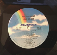 Neil Diamond: Love Songs LP Vinyl Record MCA Records MCA-5239 (1981)