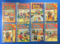 Lot of 24 Betty and Veronica 1980-83 Archie Comic Group - Bronze Age Vintage