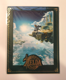 The Legend of Zelda Tears of the Kingdom Art Print Best Buy Exclusive US Seller